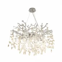 Люстра Zuma Line Cindy 80x80x150 см Серебристый (ZuMD4115-1-ECN)