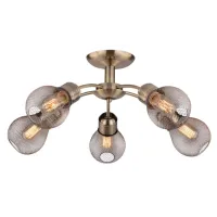 Люстра Candellux Gliva 62x24 см Латунь (35-56603)
