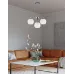 Люстра Candellux Larix 58x115 см Хром (33-23834)