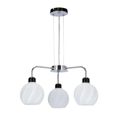 Люстра Candellux Larix 58x115 см Хром (33-23834)