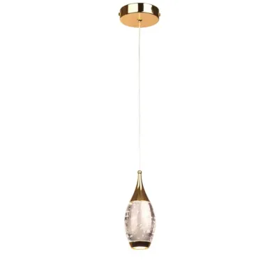 Люстра WunderLicht Wl1675 7x118 см Прозоро-золотистий (WL1675-31)
