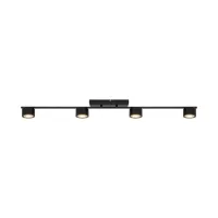 Люстра Nordlux Clyde 115x8.5x10 см Чорний (Nor2213530103) Люстра Nordlux Clyde 115x8.5x10 см Чорний (Nor2213530103)