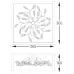 Люстра Zuma Line Spring 36.5x36.5x16 см Золотистый (ZuC0578-04A-B5TF) Люстра Zuma Line Spring 36.5x36.5x16 см Золотистый (ZuC0578-04A-B5TF)