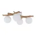 Люстра TK Lighting Sheron 70x41x18 см Бело-коричневый (TK5309)