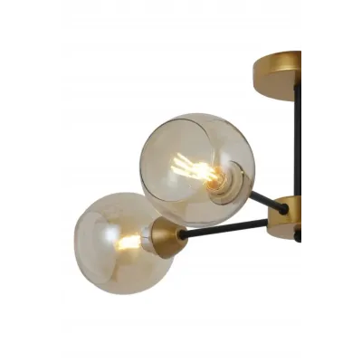 Люстра WunderLicht Om8164 66x25.5 см Янтарный (OM8164-44)