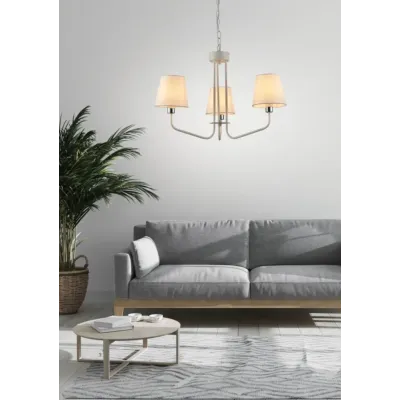 Люстра Candellux York 58x44 см Білий (50203098) Люстра Candellux York 58x44 см Білий (50203098)