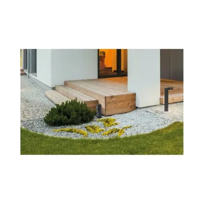 Уличный столбик Kanlux Nasto 10x10x25 см Черный (Kan36586) Уличный столбик Kanlux Nasto 10x10x25 см Черный (Kan36586)