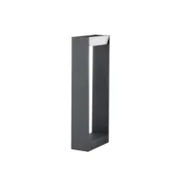 Вуличний світильник Nova Luce Twin 20x10x60 см Сірий (Nova713121)