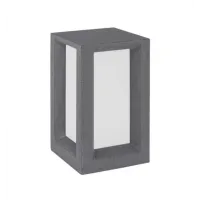Вуличний світильник Nova Luce Castro 20x20x35 см Біло-сірий (Nova9739351)