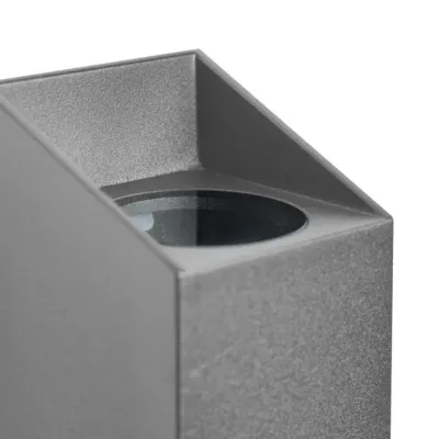 Вуличний світильник Nordlux Nico 8x9.5x23.5 см Сірий (Nor2218221050)