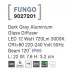 Вуличний світильник Nova Luce Fungo 22x7.6x3.2 см Сірий (Nova9027201)