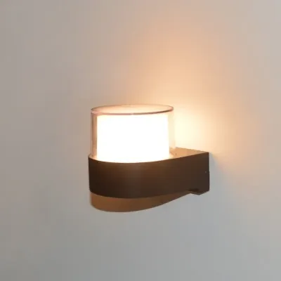 Вуличний світильник Italux Marti 9.5x10.5x8.5 см Чорний (OWL-4626-4K)