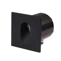 Вуличний світильник Italux Rovato 6.5x7x7 см Чорний (ONFL-0224-4K) Вуличний світильник Italux Rovato 6.5x7x7 см Чорний (ONFL-0224-4K)