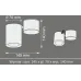 Точечный светильник Polux Hobro 14.5x7x14 см Черный (Pol315403) Точечный светильник Polux Hobro 14.5x7x14 см Черный (Pol315403)