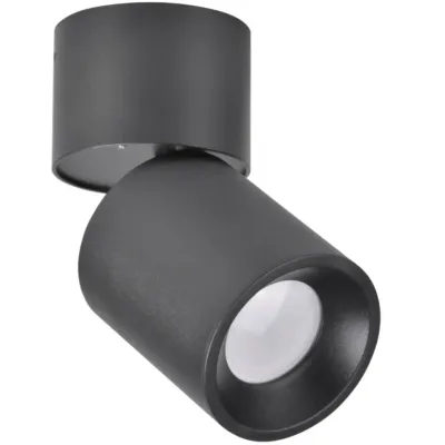 Точечный светильник Polux Nixa 8.2x8.2x17 см Черный (Pol314246)