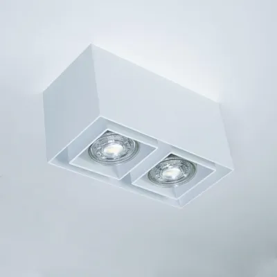 Точечный светильник Imperium Light Maxboxter 8x8.5 см Белый (285216.01.01)