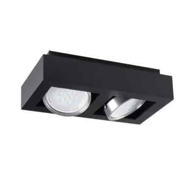 Точковий світильник Kanlux Stobi 34x18.5x9 см Чорний (Kan26838)