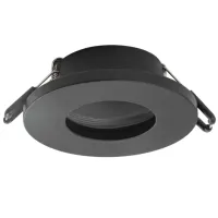 Точечный светильник Polux Neptun 8.5x8.5 см Черный (Pol322159)