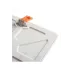 Точковий світильник Kanlux Arel 21.5x21.5x2.3 см Білий (Kan29598)