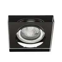 Точковий світильник Kanlux Morta 9x9x2 см Чорний (Kan22110) Точковий світильник Kanlux Morta 9x9x2 см Чорний (Kan22110)