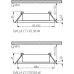 Точечный светильник Kanlux Dalla 8.2x8.2x0.26 см Белый (Kan22431)