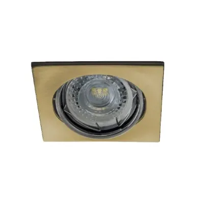 Точковий світильник Kanlux Alor 8.3x8.3x2.4 см Латунь (Kan26735)