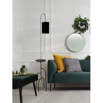 Торшер Candellux RAVELLO 34х175 см Зелений/Чорний (51-00064) Торшер Candellux RAVELLO 34х175 см Зелений/Чорний (51-00064)