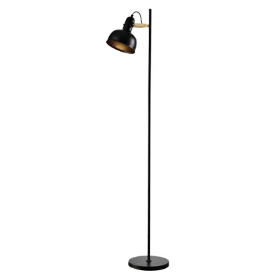 Торшер Candellux Reno 43х155 см Коричневий/Чорний (51-80196)
