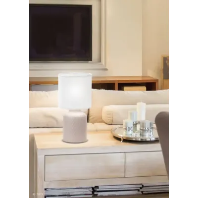 Настольная лампа Candellux Iner 15x32 см Бежевый (41-79879)
