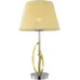 Настільна лампа Candellux Diva 23x50 см Золотисто-сріблястий (41-55071)