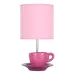 Настольная лампа Candellux Cynka 16x31 см Розово-серебристый (41-34809)
