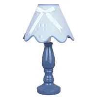 Настільна лампа Candellux Lola 26x41 см Синій (41-04710)