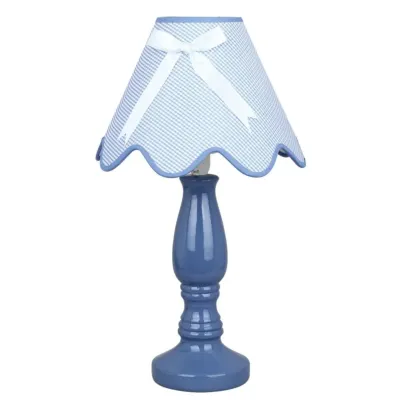 Настільна лампа Candellux Lola 26x41 см Синій (41-04710)