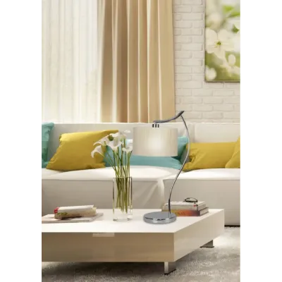 Настольная лампа Candellux Draga 34x66 см Хром (41-04239)