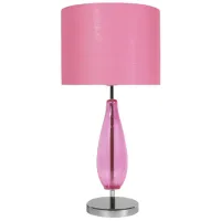 Настільна лампа Candellux Marrone 30x60 см Сріблясто-рожевий (41-01252)