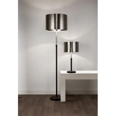 Настільна лампа Searchlight Table&Floor 30x60 см Чорний (SeEU3877BK) Настільна лампа Searchlight Table&Floor 30x60 см Чорний (SeEU3877BK)