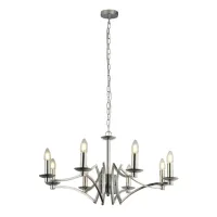 Люстра Searchlight Ascot 72x150 см Хром (Se41312-8CC) Люстра Searchlight Ascot 72x150 см Хром (Se41312-8CC)