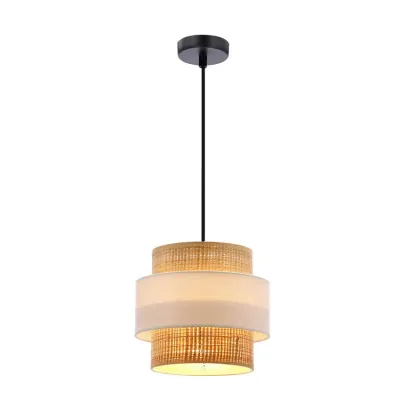Люстра Candellux Rattan 20x100 см Чорний (31-18182)