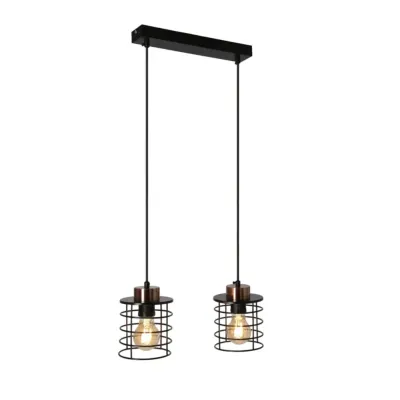 Люстра Candellux Glob 37x100 см Медно-черный (32-00361)