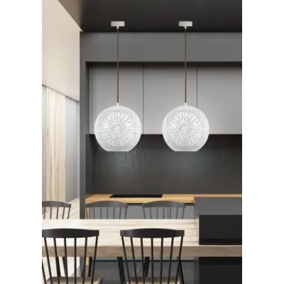 Люстра Candellux Bene 25x125 см Білий (31-70586) Люстра Candellux Bene 25x125 см Білий (31-70586)