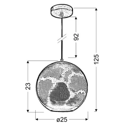 Люстра Candellux Bene 25x125 см Білий (31-70586) Люстра Candellux Bene 25x125 см Білий (31-70586)