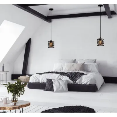 Люстра Candellux Eluna 16x110 см Чорний (31-09548)