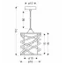 Люстра Candellux Eluna 16x110 см Чорний (31-09548)