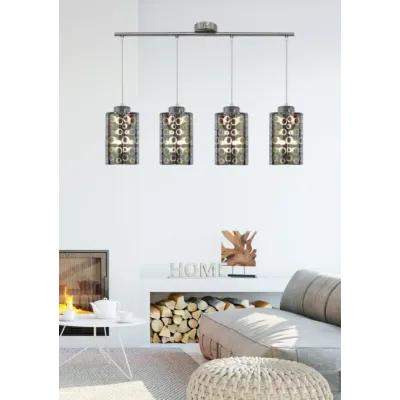 Люстра Candellux Nocturno 81x115 см Хром (34-57723) Люстра Candellux Nocturno 81x115 см Хром (34-57723)