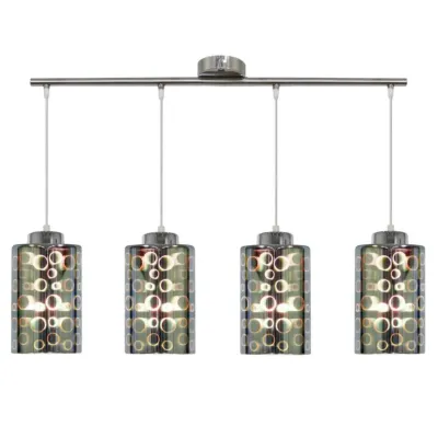 Люстра Candellux Nocturno 81x115 см Хром (34-57723)