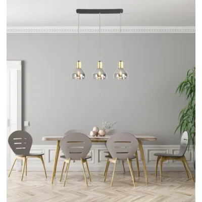 Люстра Candellux Gregory 70x120 см Золотистий (33-79008) Люстра Candellux Gregory 70x120 см Золотистий (33-79008)