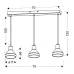 Люстра Candellux Gregory 70x120 см Золотистий (33-79008) Люстра Candellux Gregory 70x120 см Золотистий (33-79008)