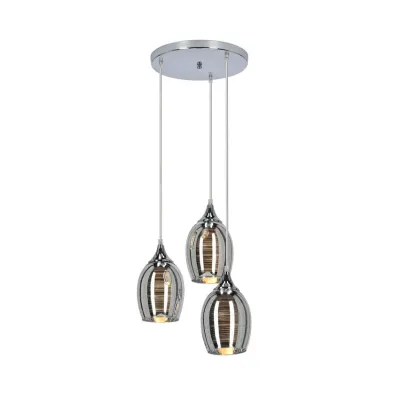 Люстра Candellux Marina 35x125 см Хром (33-60181)