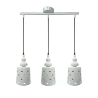 Люстра Candellux Hamp 51x125 см Білий (33-51943)