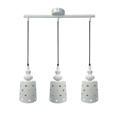 Люстра Candellux Hamp 51x125 см Білий (33-51943)